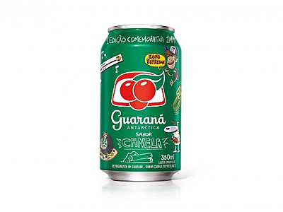 Guaraná Antarctica lança edição limitada sabor canela