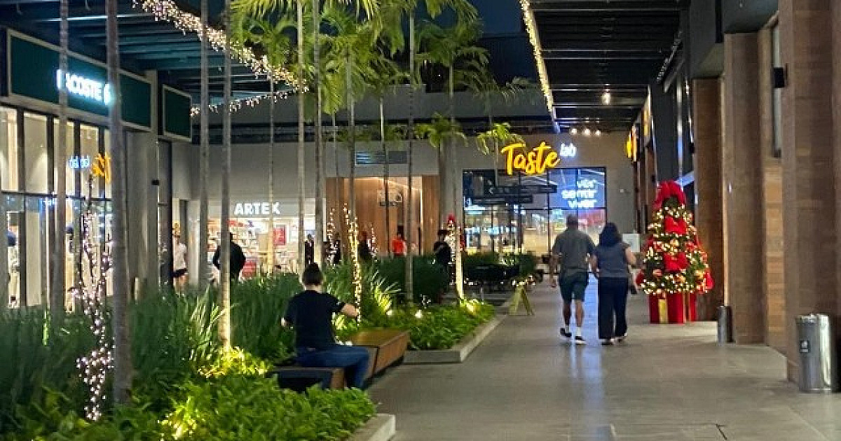 Para as compras do Natal, shoppings do bairro terão horário estendido