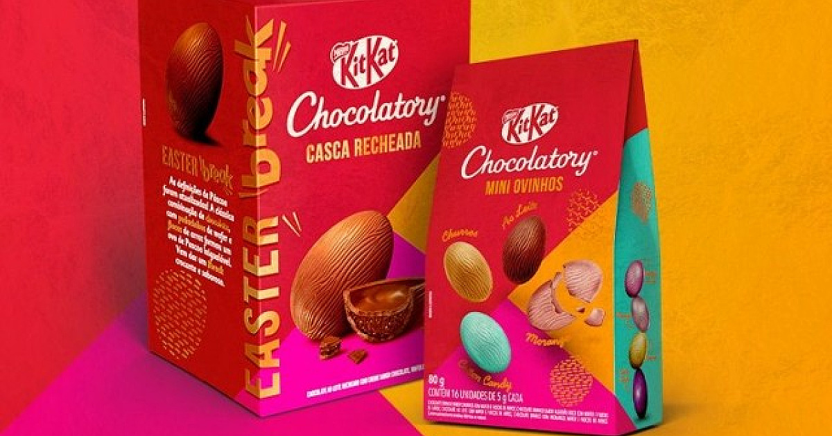 KitKat Chocolatory apresenta produtos inéditos para Páscoa