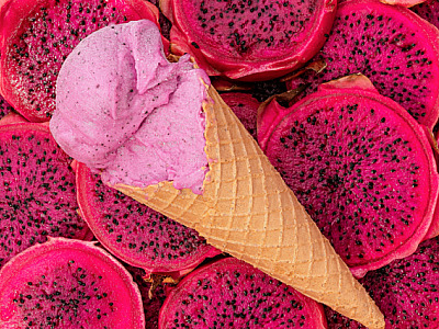 Gelato de Pitaya&Cambuci é novidade na Bacio di Latte