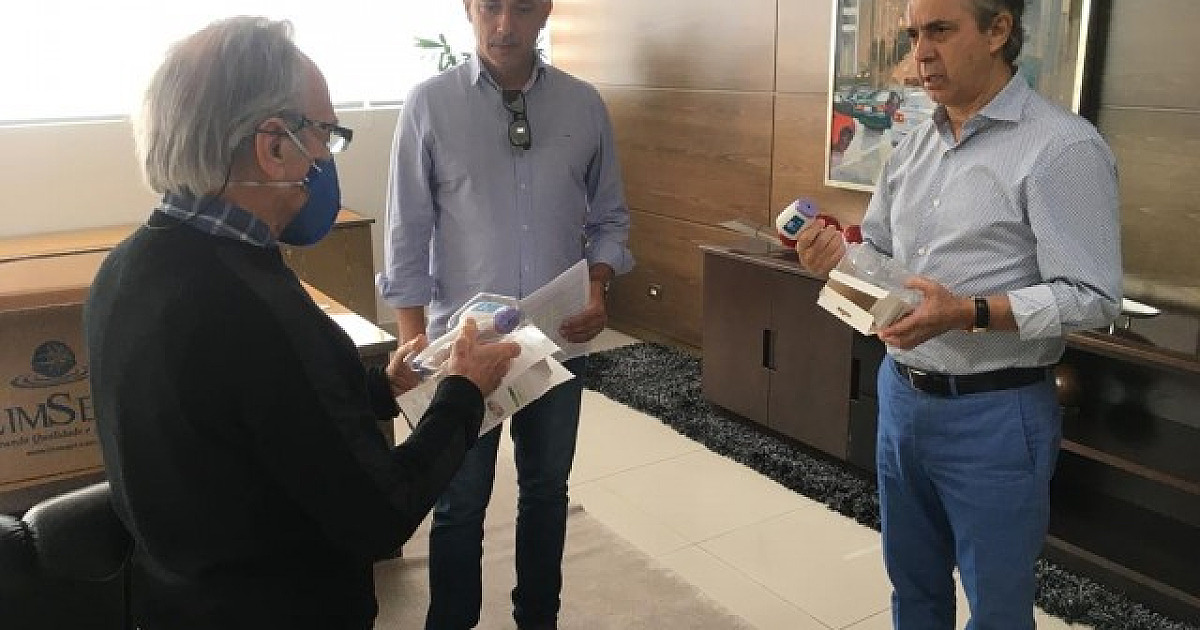 Acib doa termômetros digitais infravermelhos para Barueri