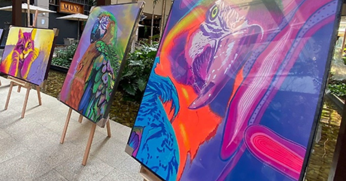 Alphaville recebe exposição de arte com obras em homenagem aos povos indígenas