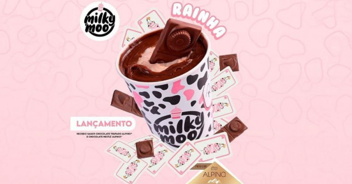 Com unidade em Alphaville, Milky Moo lança milkshake de Alpino