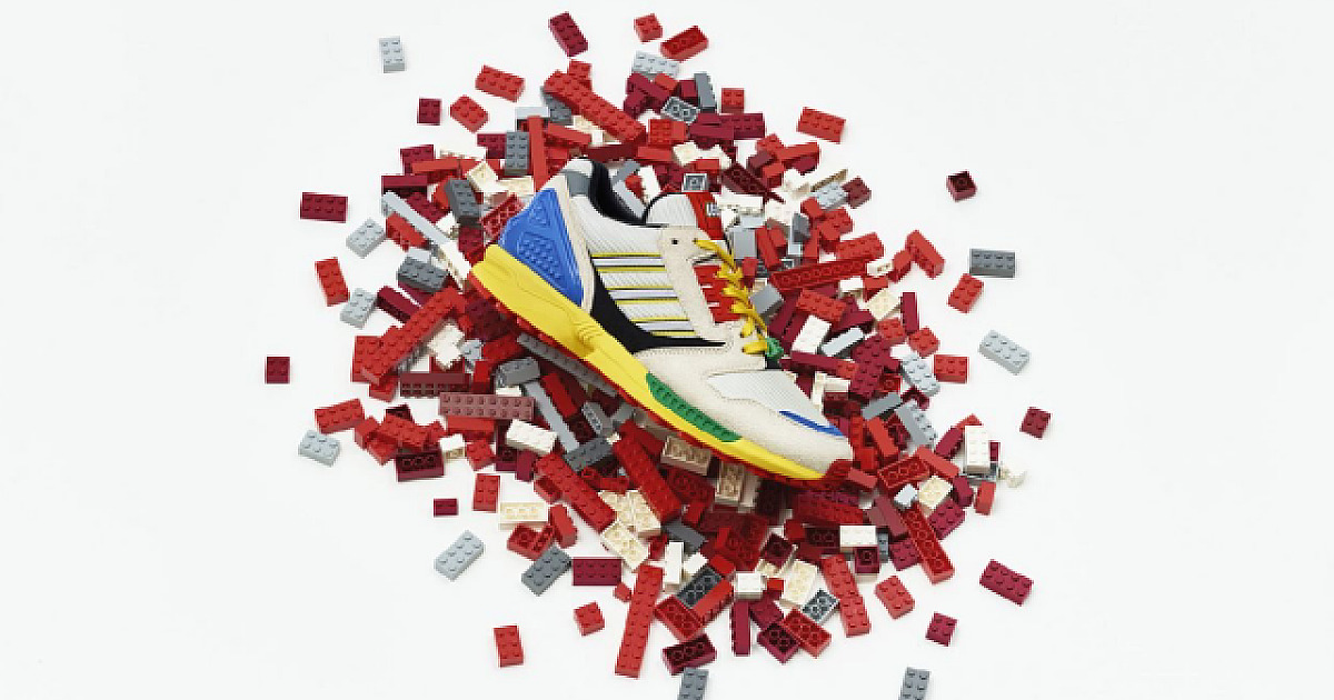 Adidas lança tênis customizável inspirado nos produtos da LEGO