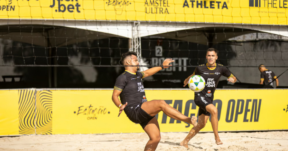 Estação Alphaville receberá etapa de campeonato de futevôlei em abril