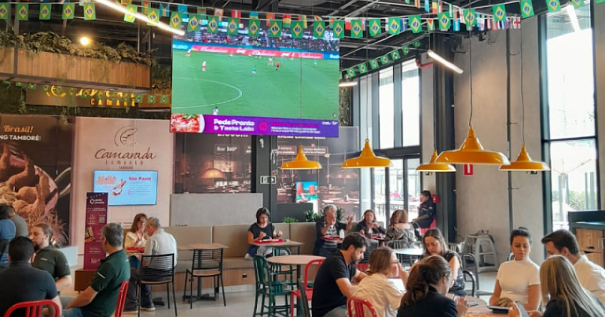 Com telão e descontos, Taste Lab entra na torcida pela Seleção Feminina