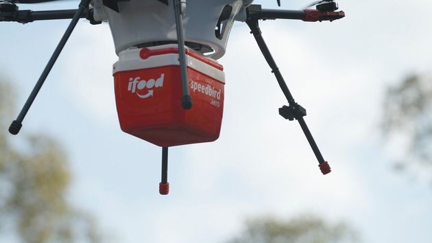 iFood terá entregas via drone