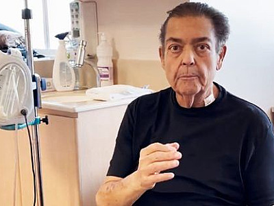 Faustão está internado em São Paulo, por uma infecção na perna