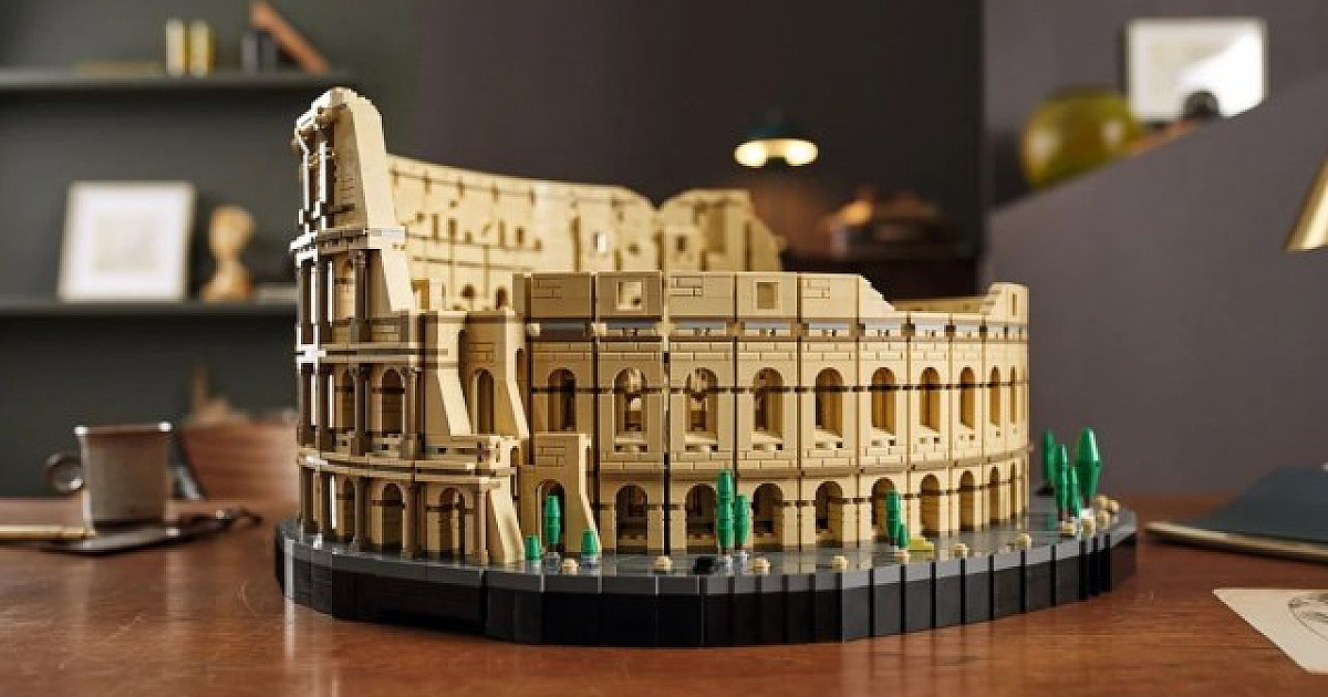 LEGO lança réplica do Coliseu com mais de 9 mil peças