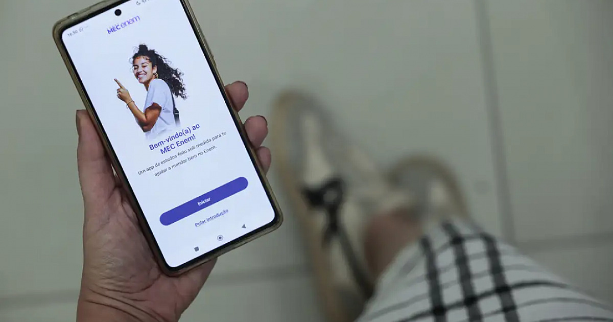 Participantes do Enem podem estudar por aplicativo do MEC