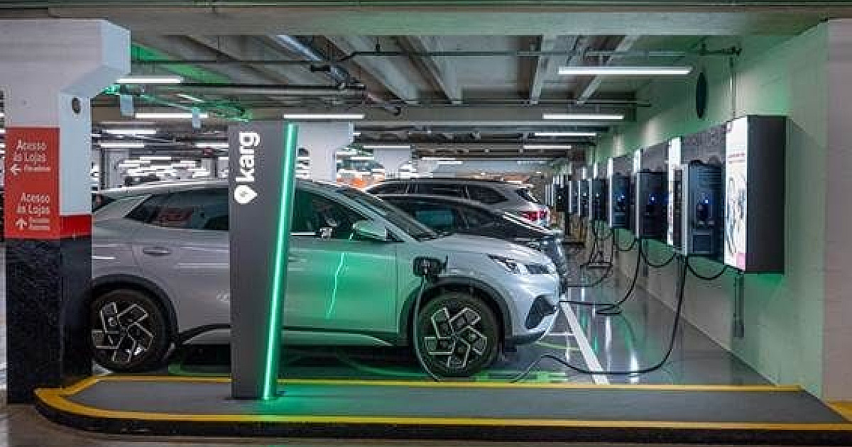 Shopping Tamboré inaugura eletroposto para carregamento de veículos elétricos e híbridos
