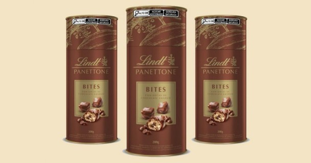 No clima do fim de ano, Lindt aposta em Panettone Bites