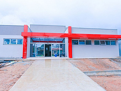 Obras da nova UBS Ingaí estão 95% concluídas