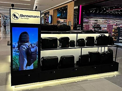Bennemann inaugura quiosque no Shopping Tamboré
