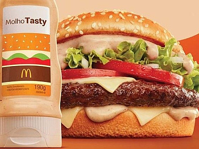 McDonald's anuncia venda de frascos do molho Tasty no Brasil