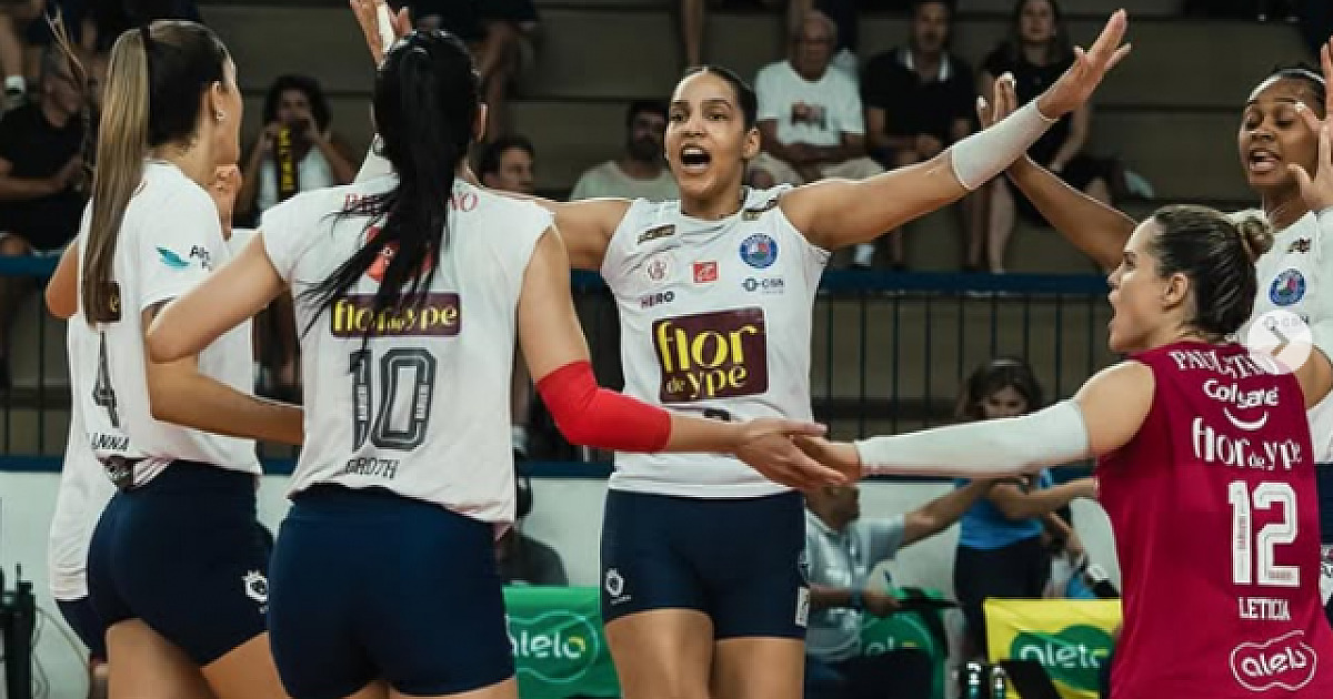 Após nova vitória, Flor de Ypê Paulistano Barueri enfrenta o Pinheiros nesta sexta-feira (13)