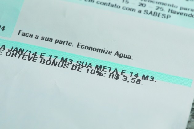Sabesp cobrou 50 mil moradores indevidamente, segundo Resgata