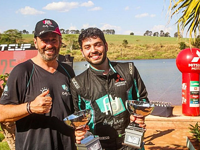 Piloto de Alphaville conquista o pódio na 5ª etapa da Mitsubishi Cup