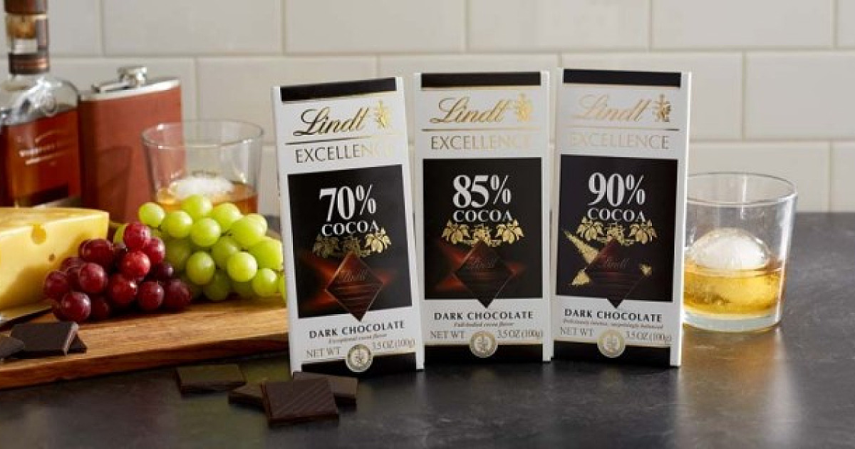Lindt apresenta dicas de harmonização com chocolate dark