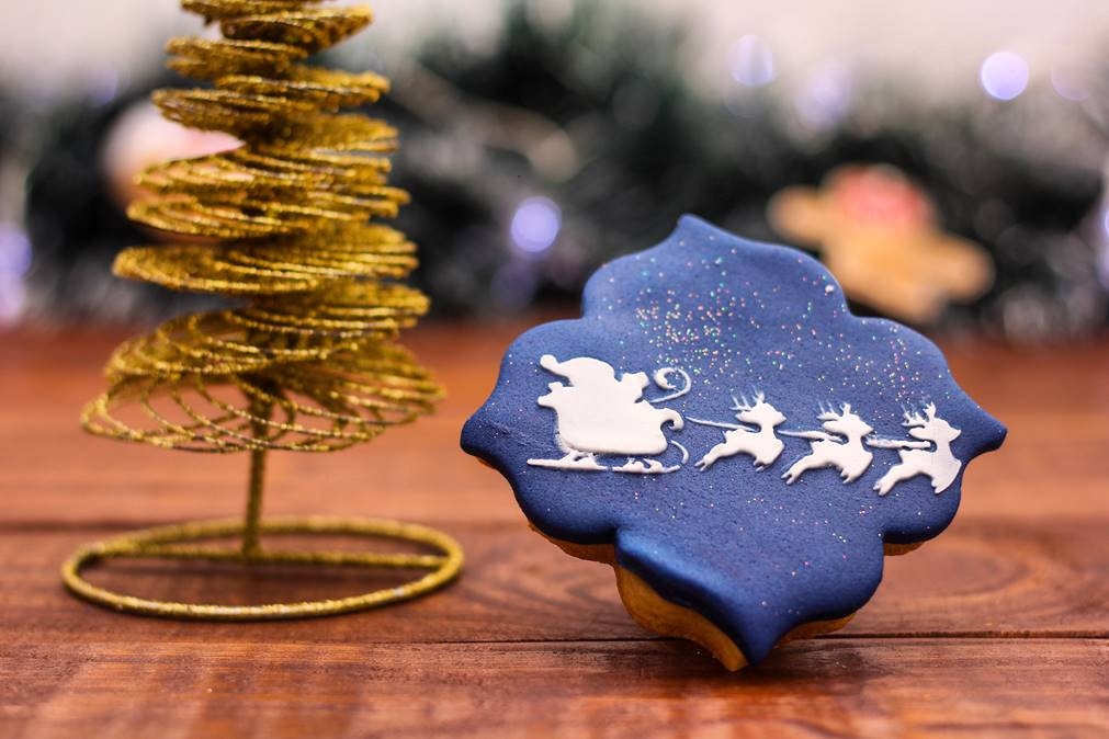 Surpreenda na lembrancinha de Natal com biscoitos personalizados