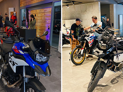 BMW Motorrad Grand Brasil apresenta em Alphaville os novos modelos F800 GS, F900 GS e F900 GSA