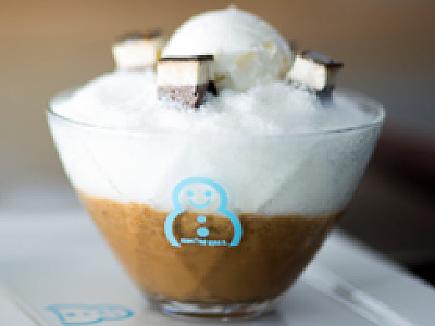 Sorvete tipicamente coreano ganha espaço em São Paulo