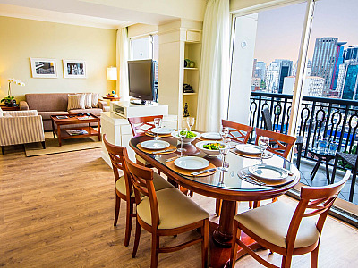 Marriott Executive Apartments SP proporciona um lar fora de casa