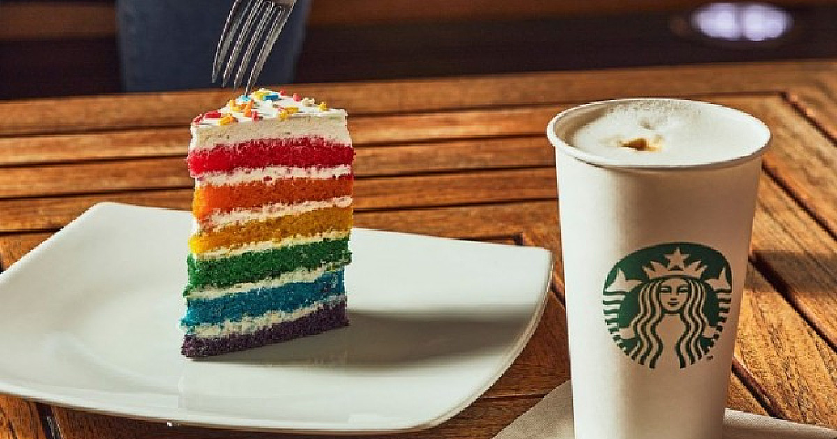 Starbucks Brasil amplia cardápio com Pride Frappuccino e Rainbow Cake