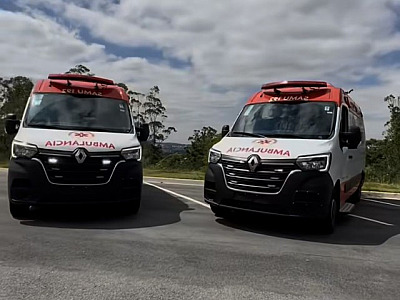 Santana de Parnaíba recebe duas novas ambulâncias do SAMU