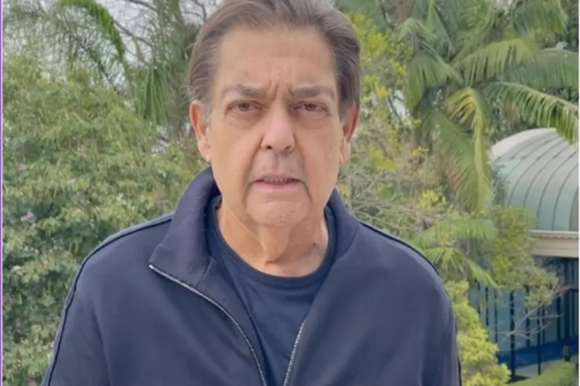 Faustão volta a ser internado três semanas após transplante