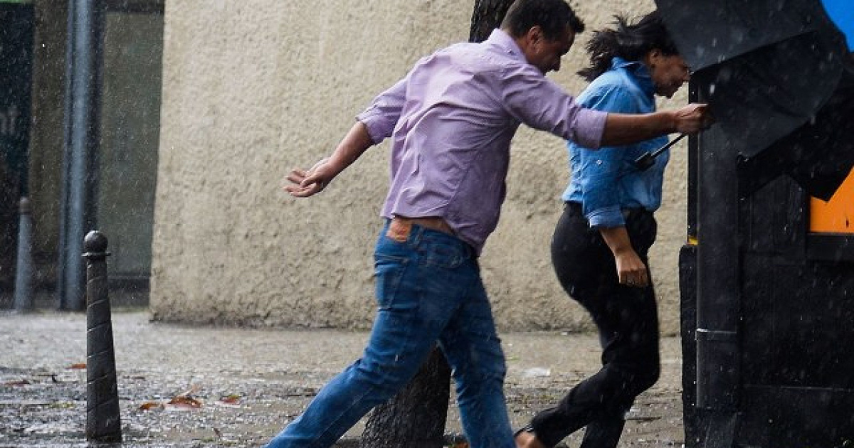 Região pode registrar ventos de até 90 km/h nos próximos dias, alerta Defesa Civil