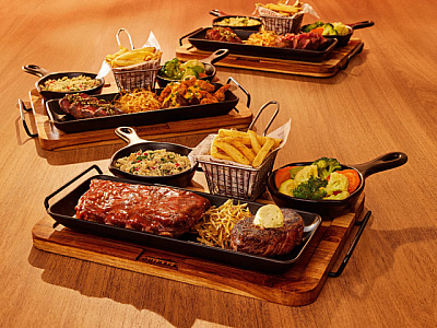 Outback lança novas tábuas de steak exclusivas para compartilhar