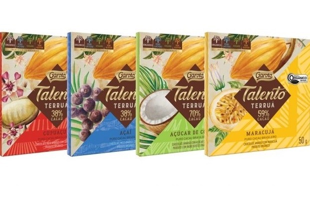Garoto lança linha vegana e orgânica do chocolate Talento com 4 sabores