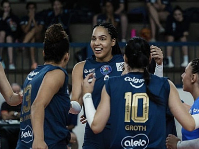 Barueri Volleyball Club enfrenta o Sesi Vôlei Bauru pelo Campeonato Paulista