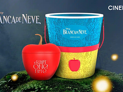 Cinemark lança combo temático para celebrar a estreia do live-action de “Branca de Neve”