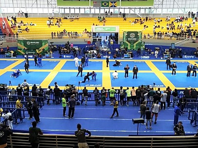 Ginásio José Corrêa recebe Campeonato Brasileiro de Jiu-Jitsu até domingo (28)
