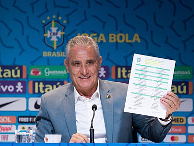 Tite anuncia os convocados para defender a Seleção Brasileira na Copa do Mundo