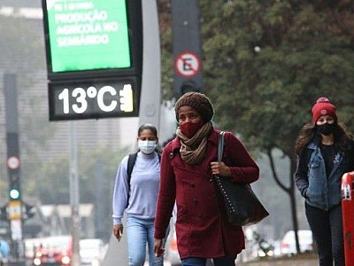 Fim de semana será de baixas temperaturas na Região Metropolitana, diz Defesa Civil