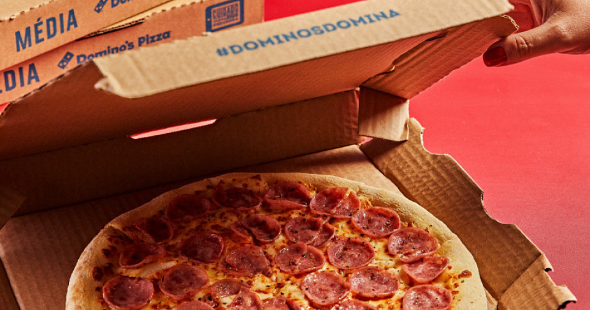 Domino’s dará pizza para quem tomou as duas doses da vacina contra Covid-19