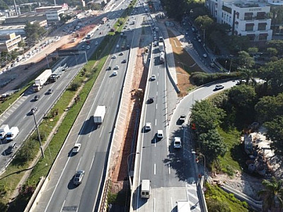 CCR ViaOeste realiza serviço de pavimentação no trevo de Alphaville a partir desta quarta-feira (26)