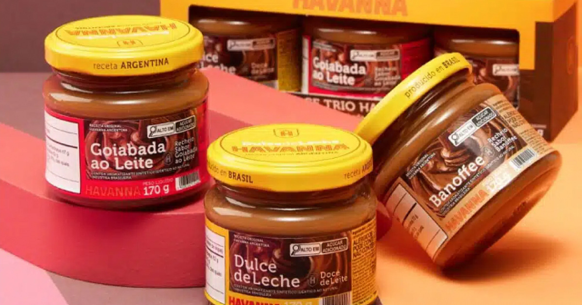 Havanna lança trio de doce de leite presenteável com sabores de Goiabada e Banoffee