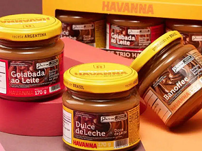 Havanna lança trio de doce de leite presenteável com sabores de Goiabada e Banoffee