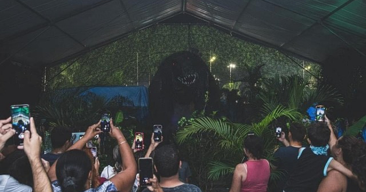 Atração “Jurassic City” segue em Santana de Parnaíba até janeiro