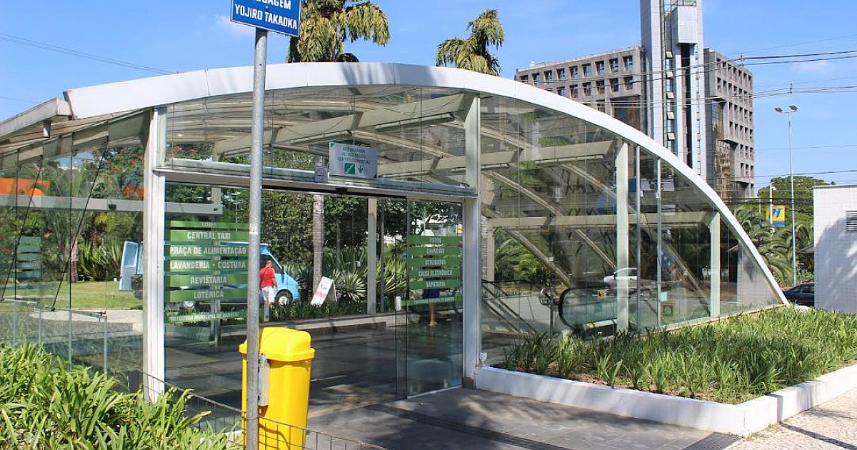 Galeria Yojiro Takaoka é bonita e bem cuidada pela AREA Alphaville