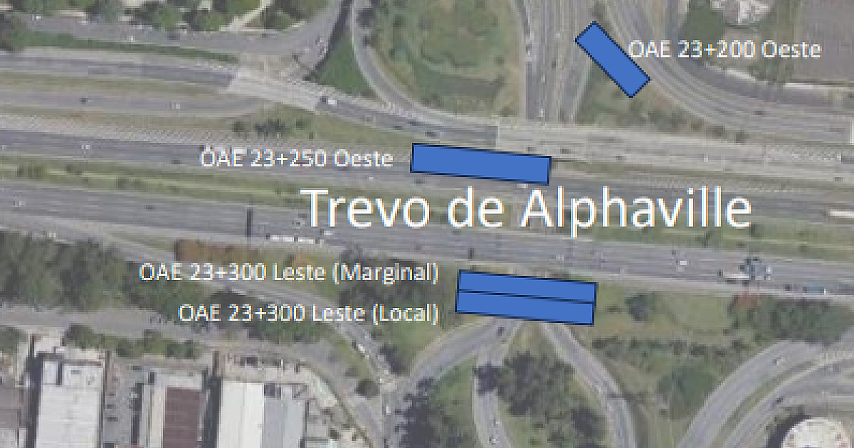 CCR ViaOeste realiza intervenções no trevo de Alphaville
