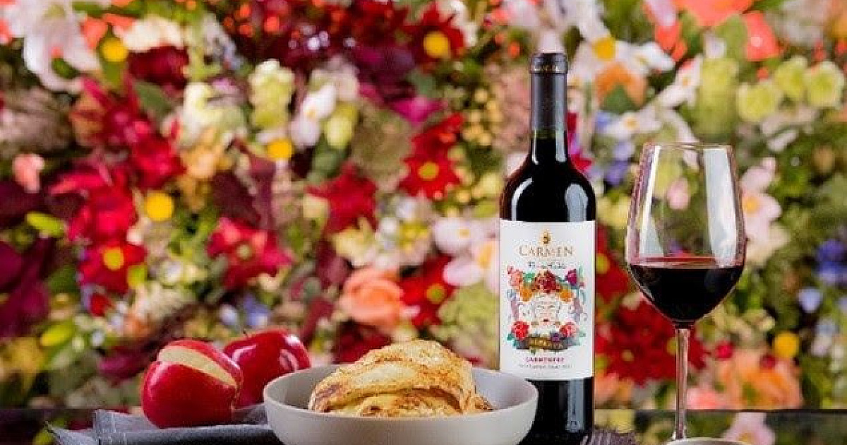 Vinícola Carmen celebra o Dia das Mulheres com rótulo inspirado em Frida Kahlo