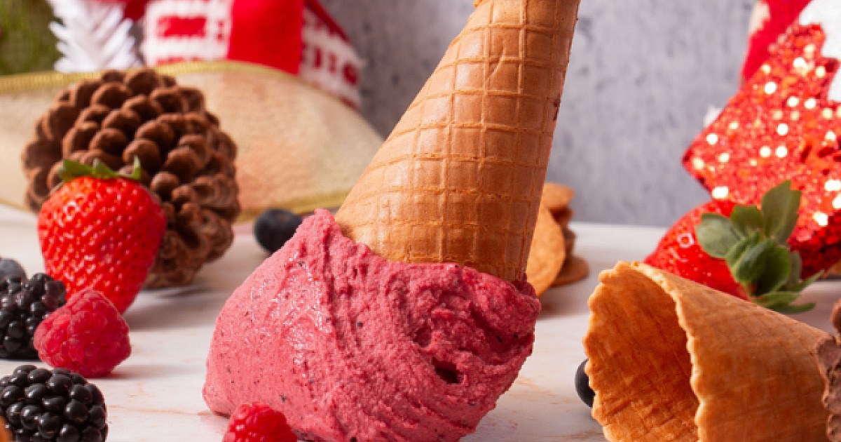 Davvero apresenta novos sabores de gelatos para o Natal