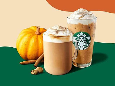 Starbucks celebra o Dia das Bruxas com a volta do Pumpkin Spice