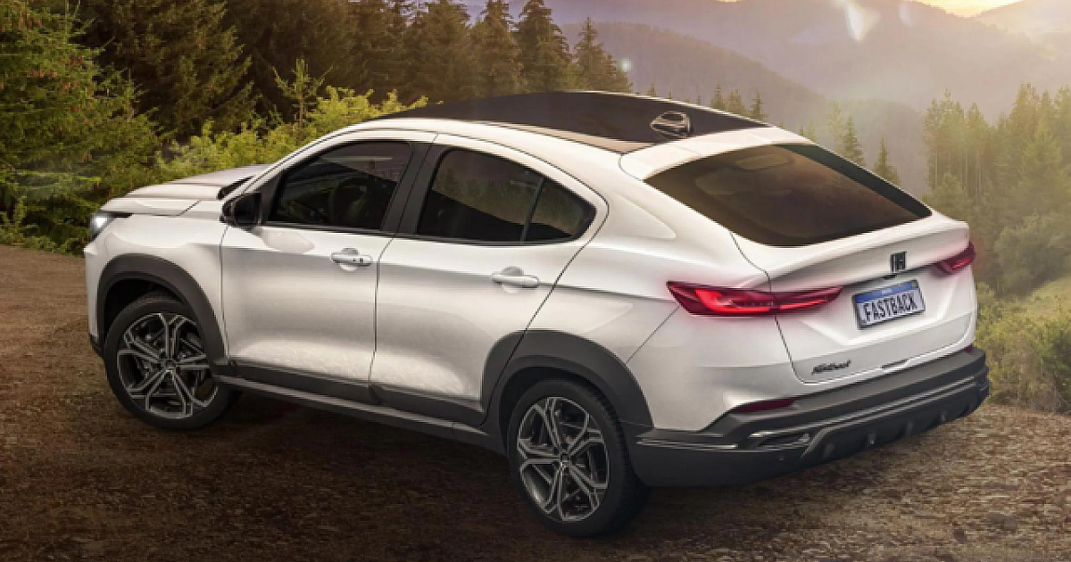 Fiat mostra exterior completo do Fastback