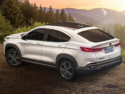 Fiat mostra exterior completo do Fastback